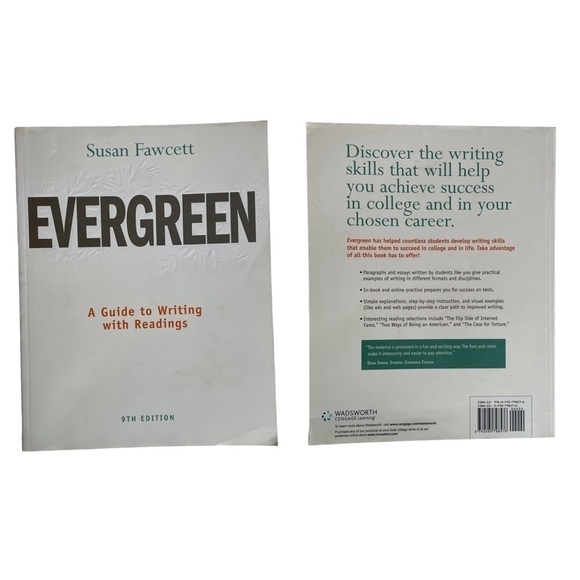 Evergreen A Guide to Writing with Readings 9th Edition by Susan Fawcett - Picture 15 of 15